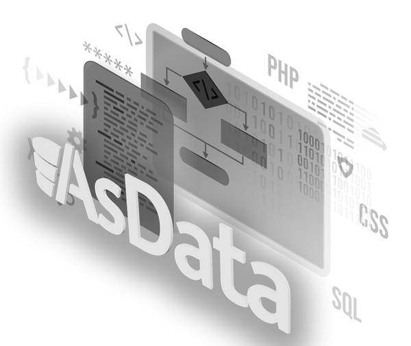 A floating asdata in a space suit